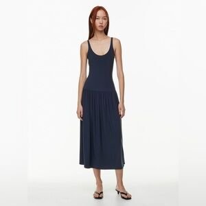 Aritzia Babaton Astonish Dress in Navy Blue Size Medium